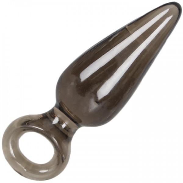 Bondara Translucent Black Anal Finger Plug – 5.5 Inch