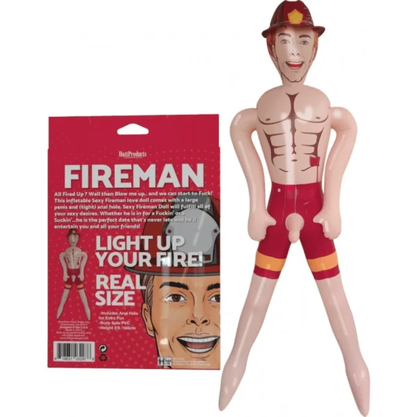 Fireman Blow Up Doll