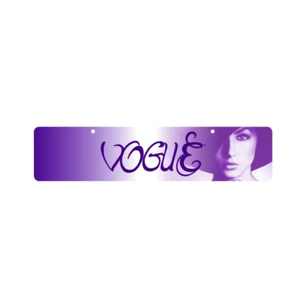 Vogue Display Sign