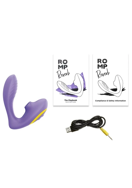 ROMP Reverb G-Spot and Clitoral Suction Stimulator