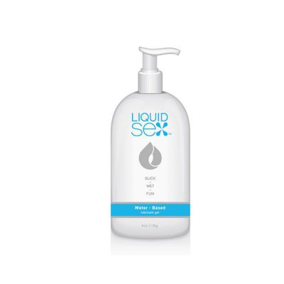 Liquid Sex Water based Lube 16 Fl Oz 473 Ml Pump Bottle 16oz