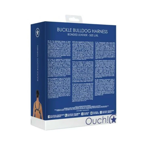 Ouch Harness Men Bull Blue L/xl — image 7 of 8