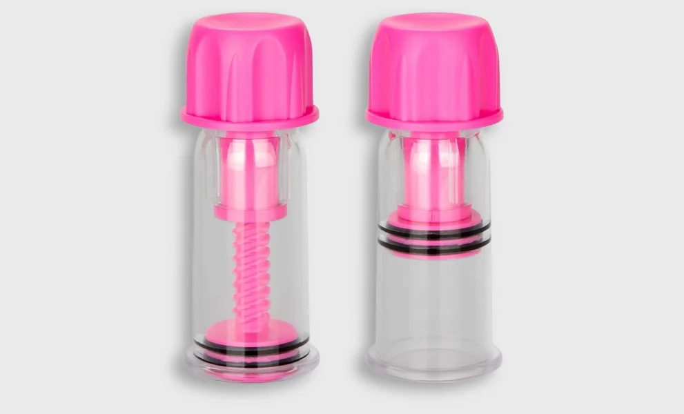 CalExotics Nipple Play Vacuum Twist Suckers