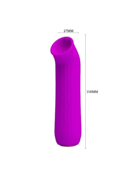 Ford Rechargeable Clitoral Sucker - Purple - 4.5 Inch