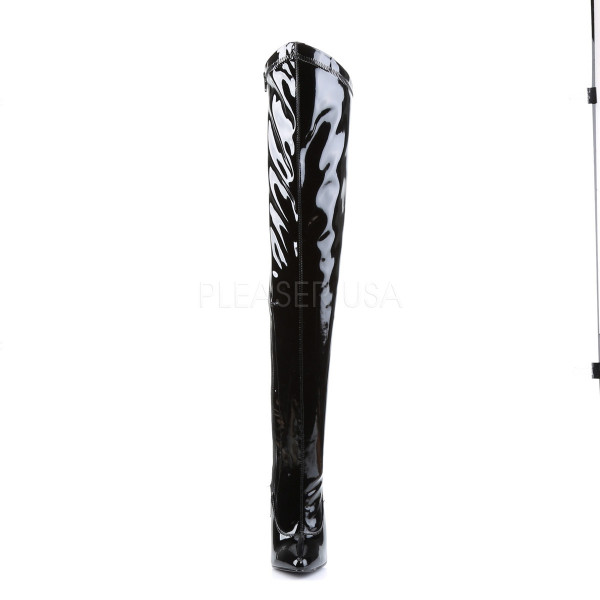 DAGGER-3060 - 6 1/4" Solid Brass Heel Back Lace-Up Thigh BT — image 6 of 8