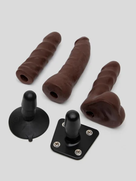 Doc Johnson Vac-U-Lock Dual Density Strap-On Set