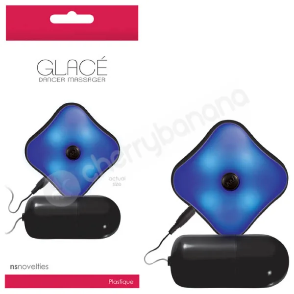 Glace Dancer Black Vibrating Massager