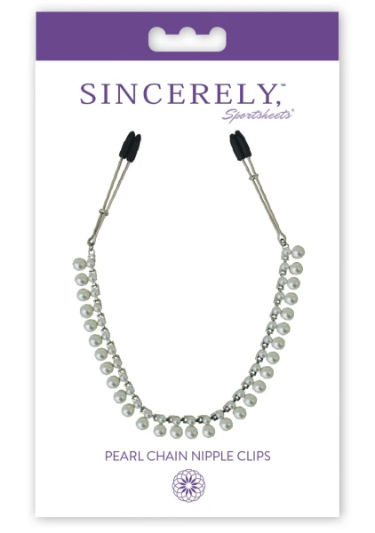 Pearl Chain Nipple Clamps