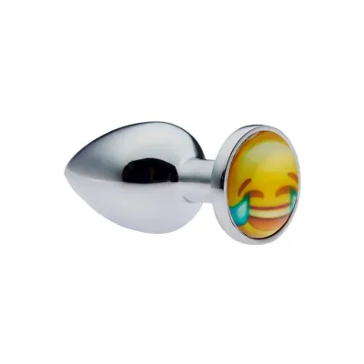 Kinki Laugh Emoji Anal Plug 2 7 Inch