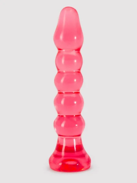 Doc Johnson Crystal Jellies Ribbed Anal Starter Dildo 5 Inch