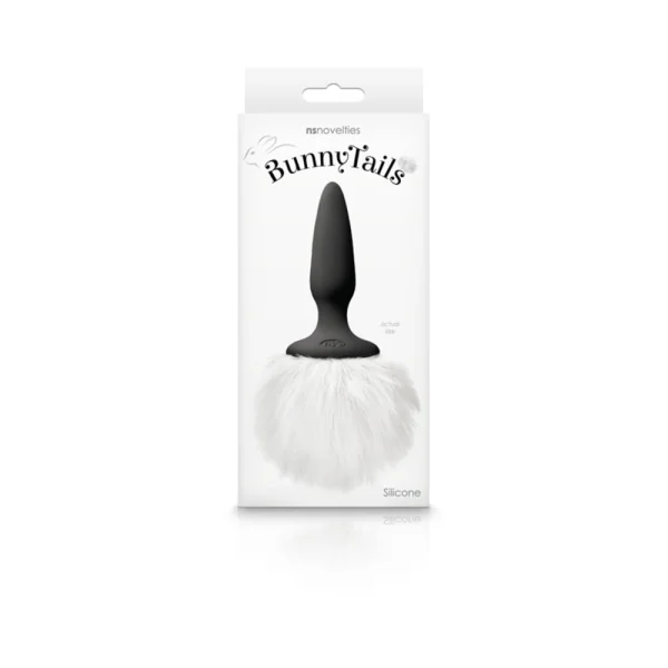 Bunny Tails Mini White Fur