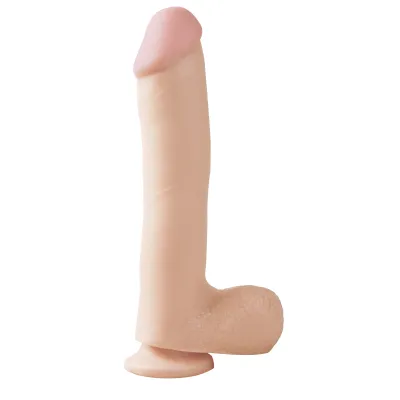 Pipe Dreams Basix Rubber Works 10 Dong with Suction Cup