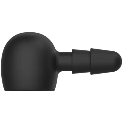 Kink Silicone Wand Vac U Lock Attch Black