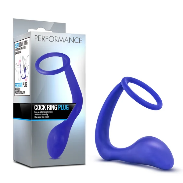 Performance - Cock Ring Plug - Indigo — image 13 of 13
