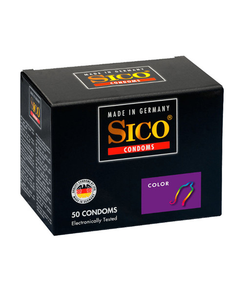 Sico Color - 50 Condoms