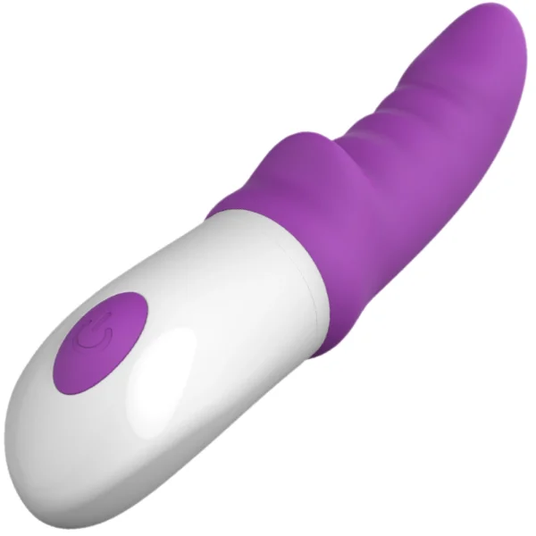 Rippled Silicone G-Spot Vibrator