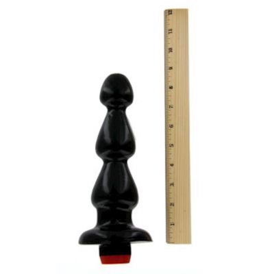 Three Bumps For Your Rump Vibrating Black Small