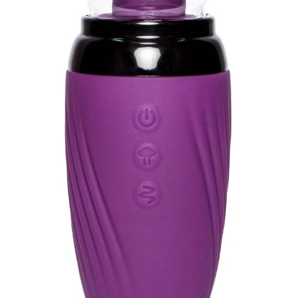 Bondara Plumper Purple 10 Function Vibrating Pussy Pump & Love Egg