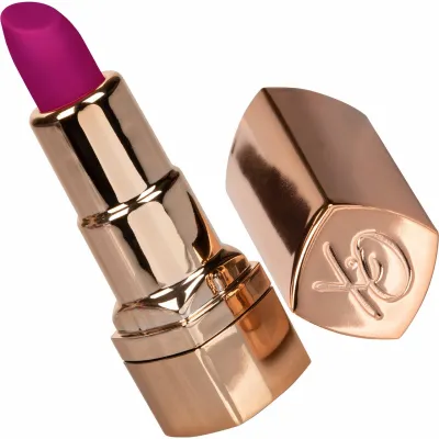 Hide Play Rechargeable Lipstick Vibrator by CalExotics Purple