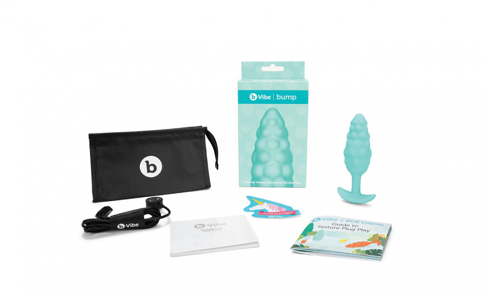 b-Vibe Bump Texture Butt Plug