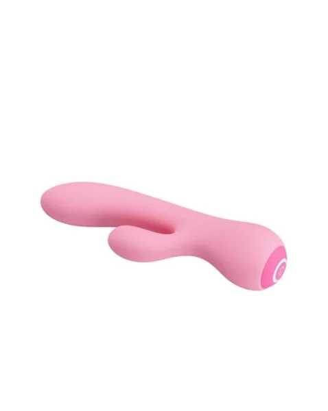 Zack Rabbit Vibrator - Pink - 7 Inch