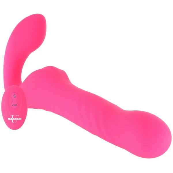 Wireless Mighty-Thrust Strapless Strap-On with Remote Control