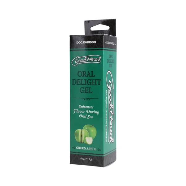 Goodhead Oral Delight Gel Green Apple 4oz Tube