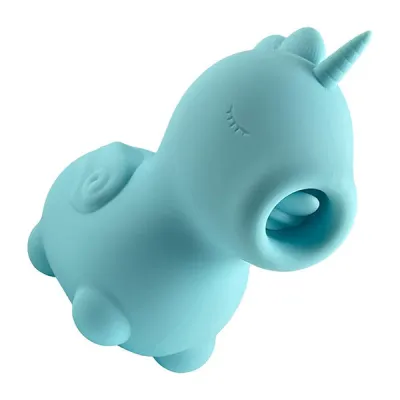 Creative Conceptions Unihorn Mount n Peak Twirling Clitoral Unicorn Vibrator