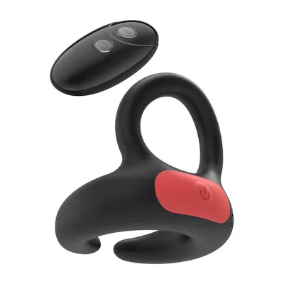 Kinki Hush Vibrating Cock Ring With Remote