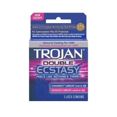 Trojan Double Ecstasy 3 Pack