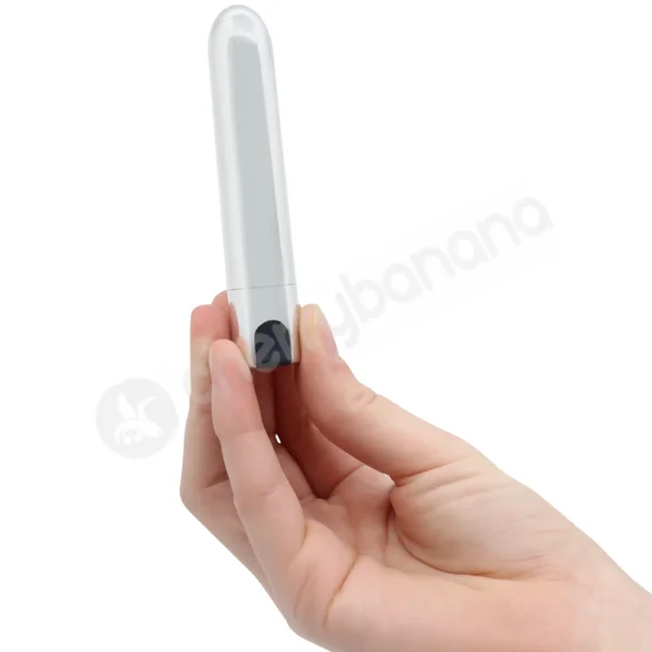 Cherry Banana Silver 10 Speed Rechargeable Super Bullet