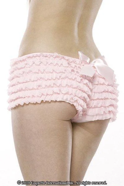 Ruffle Shorts w/ Back Bow (OS)