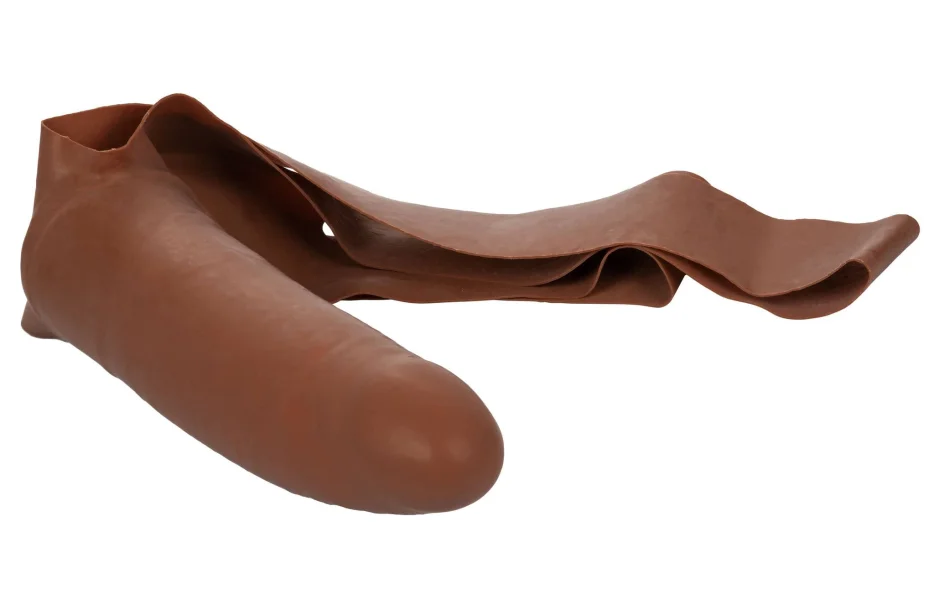 The "Original" Accommodator Latex Dong - Brown