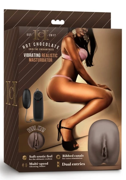 Hot Chocolate - Erin The Enchantress Vibrating Realistic Vagina