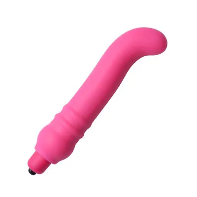 Pink Curve Silicone G spot Vibe Pink