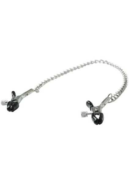 Sex & Mischief Chained Nipple Clamps by Sportsheets