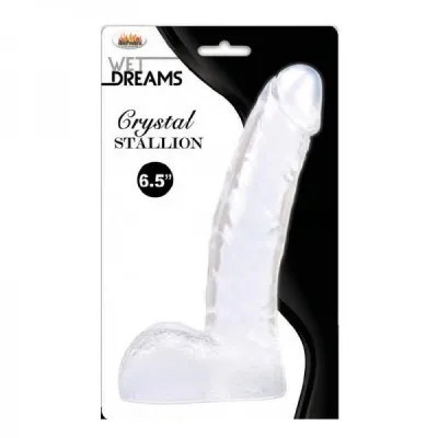 Wet Dreams Crystal Stallion Dong W balls