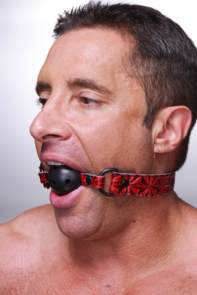 Gagged Breathable Ball Gag