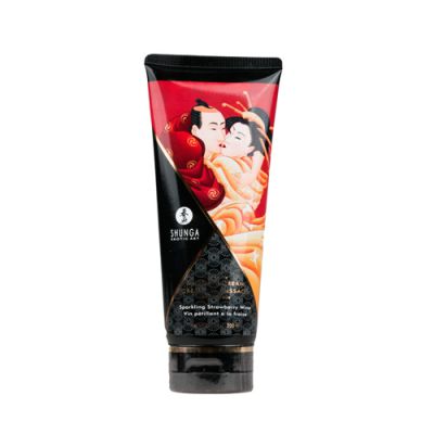 Kissable Massage Cream Strawberry Wine