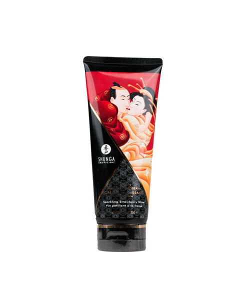 Kissable Massage Cream - Strawberry Wine