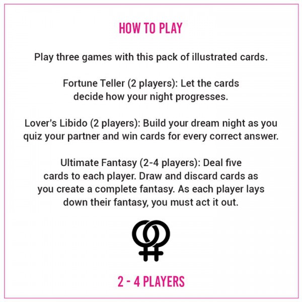 Lesbian Sex Card Game