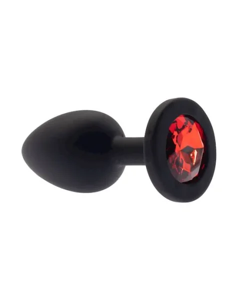 Kink Range Silicone Gemmed Butt Plug - 2.8 Inch - Small