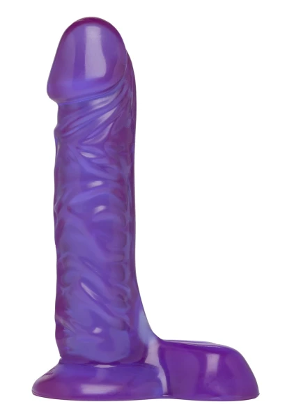 Crystal Jellies 7 Inch Ballsy Supercock - Pink