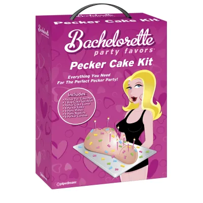 Pipe Dreams Bachelorette Party Favors Pecker Cake Kit