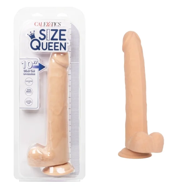 Calexotics Size Queen 10" Dildo Ivory