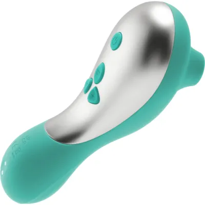 Tracy s Dog Flowliper Pleasure Air Pulsing Clitoral Stimulator Teal