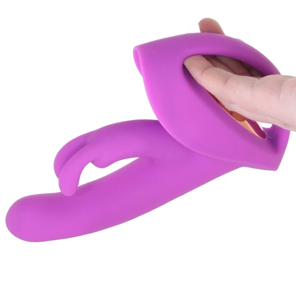 Come-Hither Rocker Silicone Vibrator