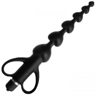 Teasing Tapered Vibrating Anal Beads