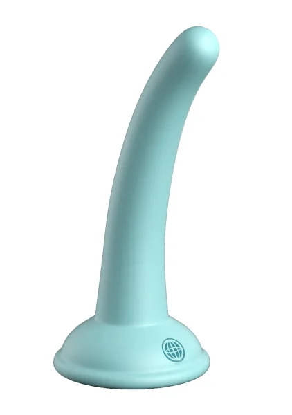 Dillio Platinum Curious Five Silicone 5" Suction Cup Dildo - Lavender