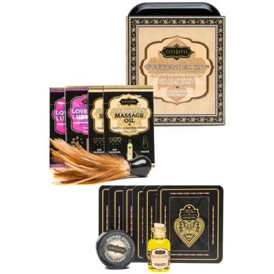 Kama Sutra Kissable Treats Tickler Erotic Cards Weekender Kit Vanilla Creme Flavour